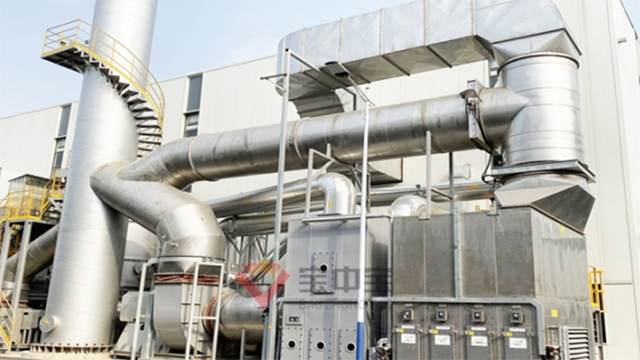 معدات حماية البيئة باحتراق الحفاز لمشروع معالجة نفايات الغاز الصناعية